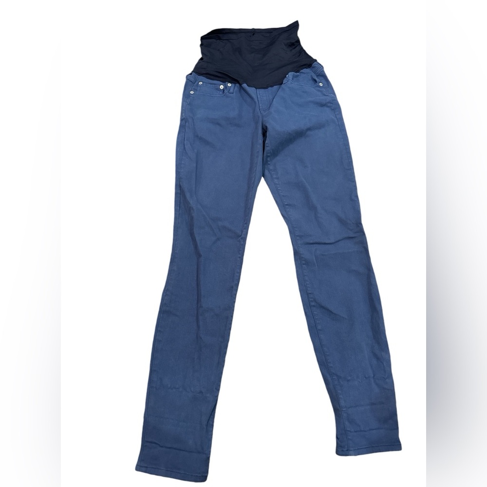 GAP MATERNITY BLUE RESOLUTION TRUE SKINNY DENIM JEANS Women’s size 8 and 12